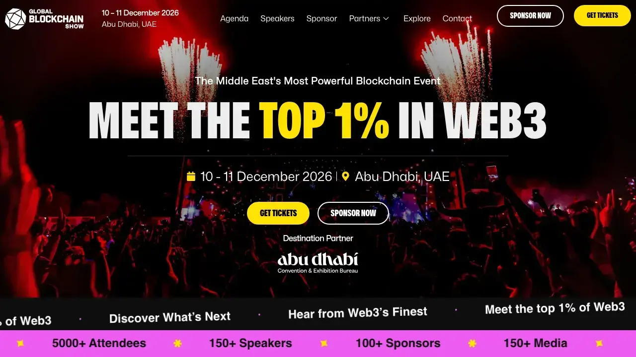 Global Blockchain Show Abu Dhabi 2026
