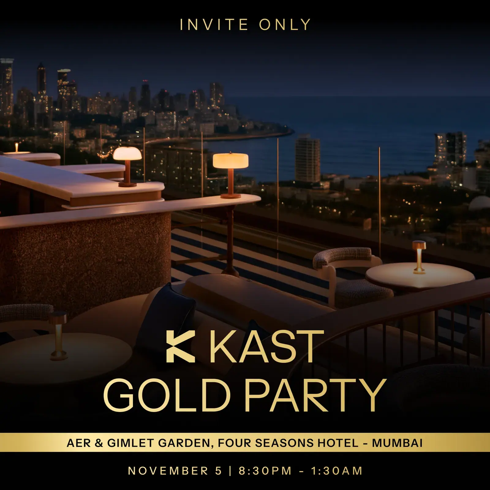KAST Gold Party - Mumbai