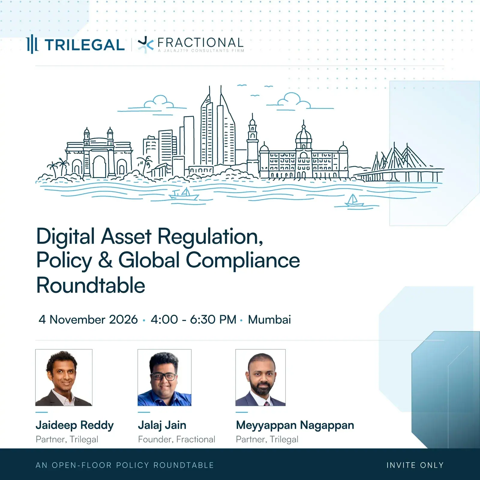 Digital Asset Regulation, Policy and Global Compliance Roundtable