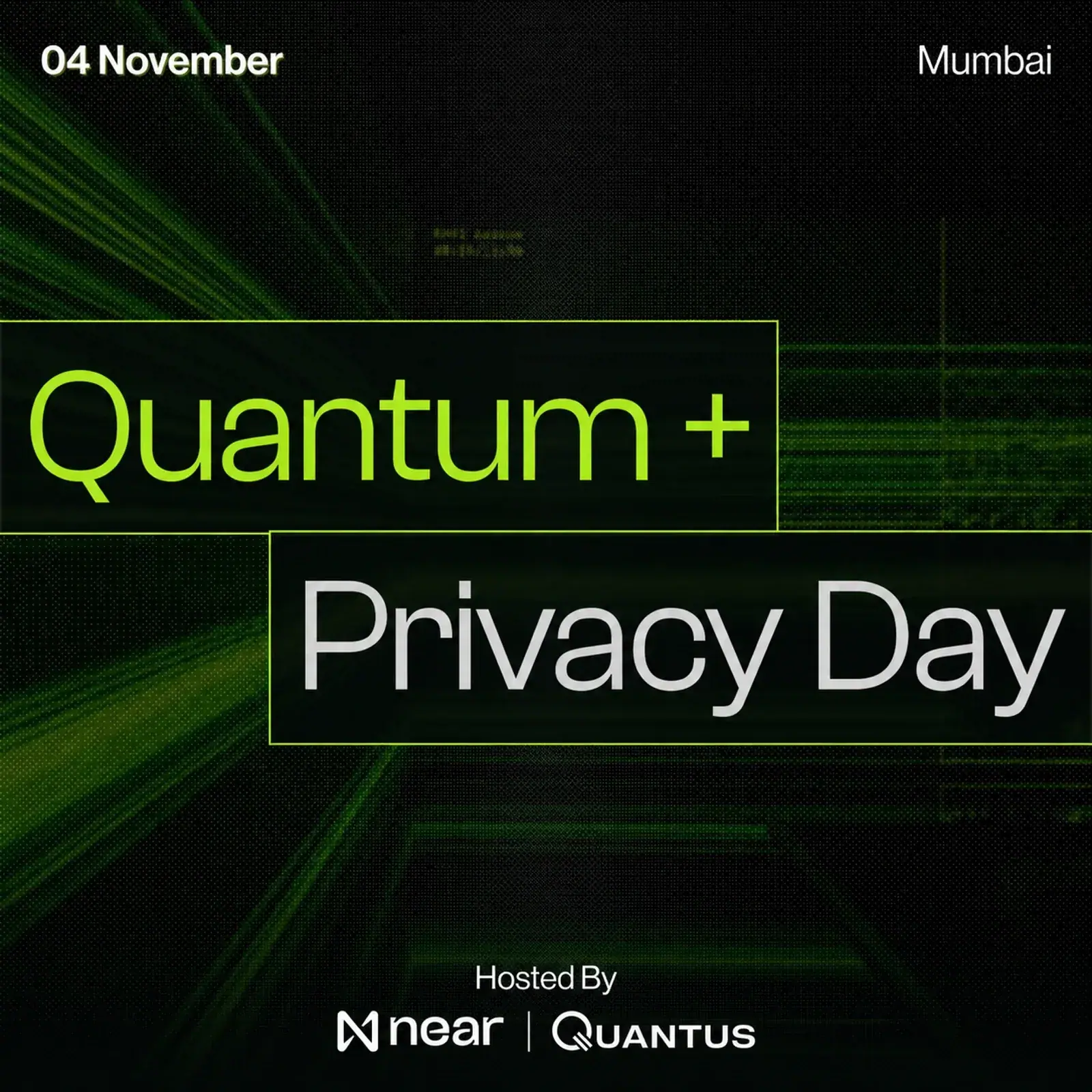 NEAR x Quantus Happy Hour @ Devcon Mumbai