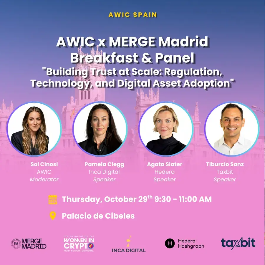 AWIC x MERGE Madrid: Panel & Networking