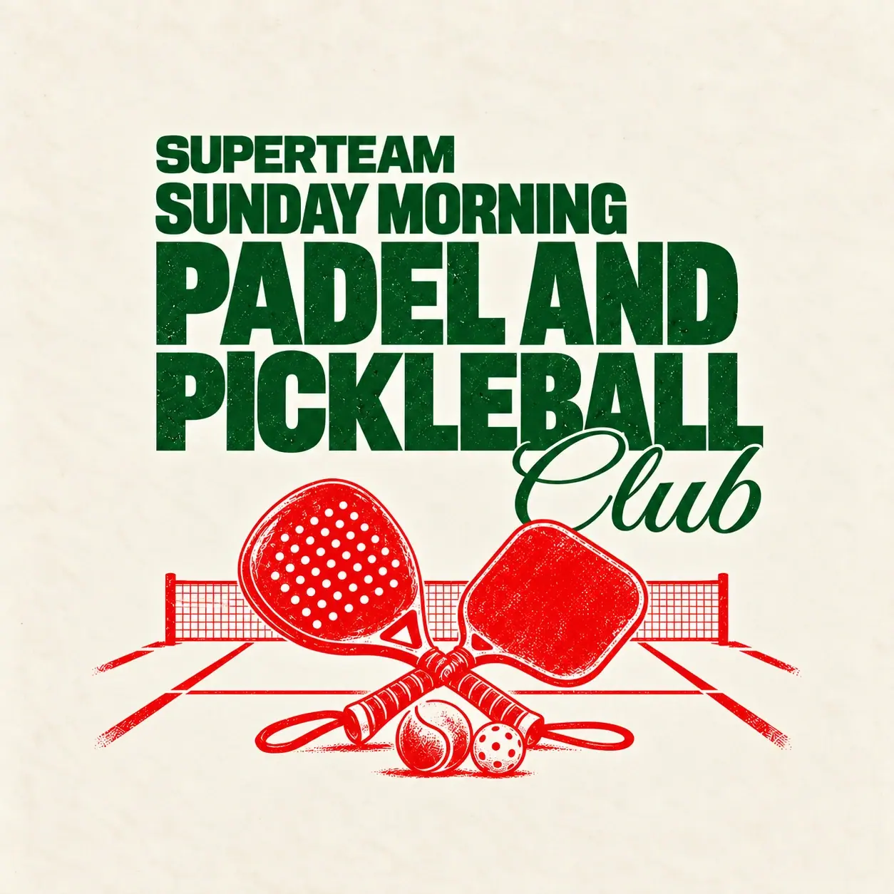 sunday morning padel & pickleball club™